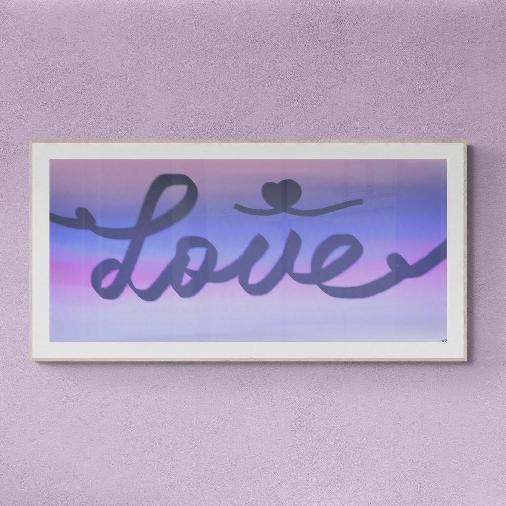 Love | word art | Modern Wall Art Decor | Minimalist Digital Print